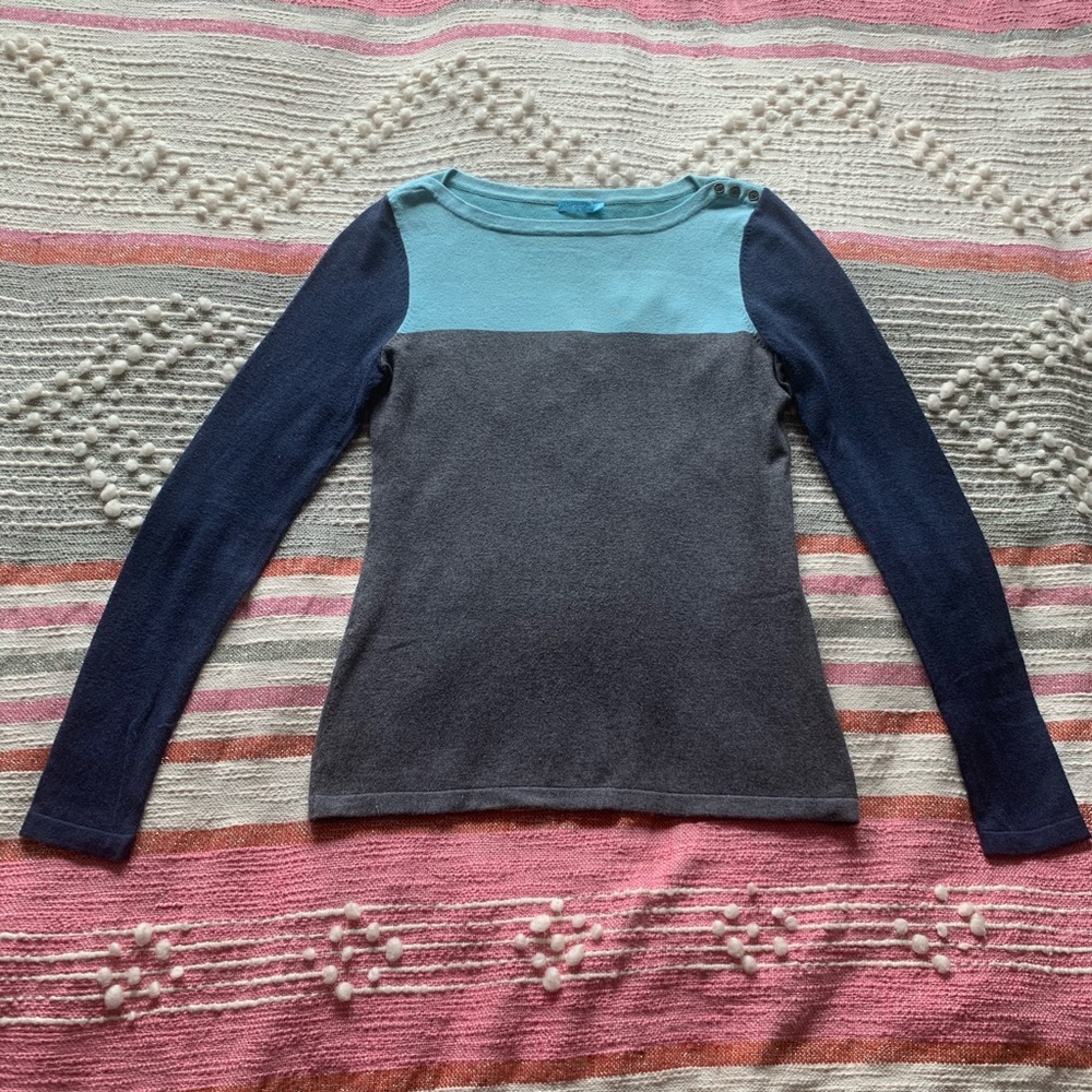 J.McLaughlin Color block Sweater